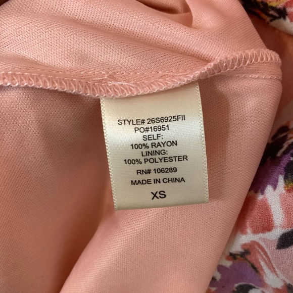 Row A Blush Floral Maxi Dress Nordstrom - Picture 5 of 6